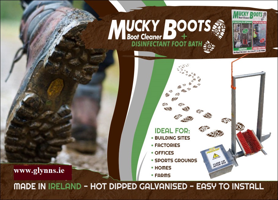 Mucky Boots Cleaner and Disinfectant Foot Bath. Glynns Homevalue